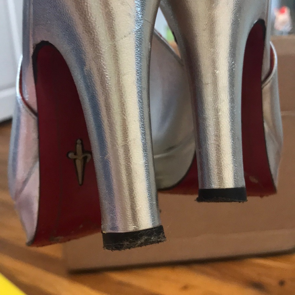 {Caesar Paciotti} Silver Platforms - image 3